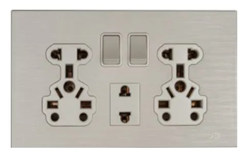 TJ JB Series Twin 5 Pin Multiple Socket 13Amp Price in Pakistan
