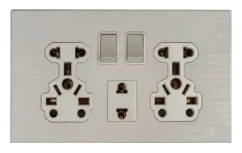 TJ JB Series Twin 5 Pin Multiple Socket 13Amp Price in Pakistan