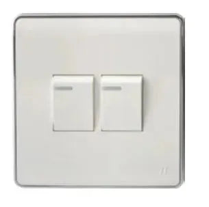 TJ Pro Series 2 Gang Flush Switch Price in Pakistan 