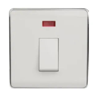 TJ Pro Series Double Pole Switch with Neon 20A Price in Pakistan 