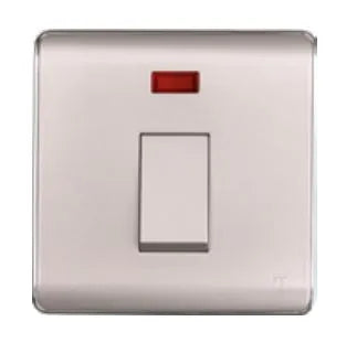 TJ Pro Series Double Pole Switch 20A with Neon Gold