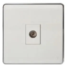 TJ Pro Series 1 Gang TV Co Axial Outlet Price in Pakistan 