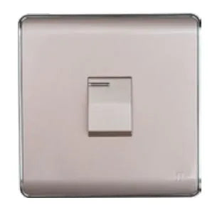TJ Pro Series 1 Gang 2 Way Flush Switch Gold