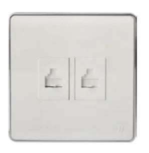 TJ Pro Series 1-2 Gang Data Outlet with Shutter Secondary image