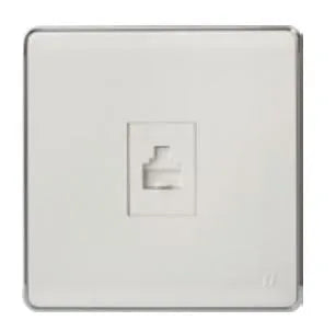 TJ Pro Series 1 Gang Telephone Outlet Price in Pakistan 