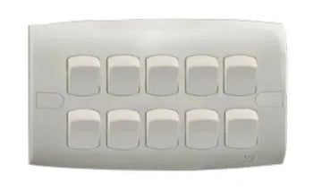 TJ ST Series 10 Gang Flush Switch Price in Pakistan 