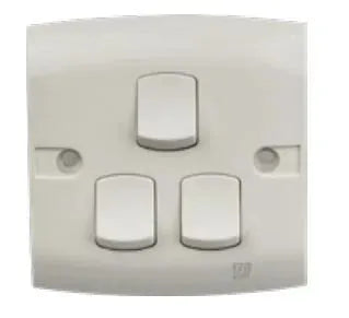 TJ ST Series 3 Gang Flush Switch Price in Pakistan 