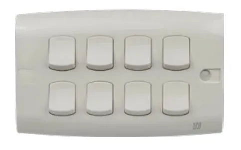 TJ ST Series 8 Gang Flush Switch Price in Pakistan 