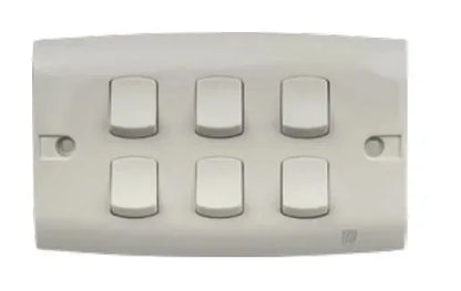 TJ ST Series 6 Gang Flush Switch Price in Pakistan 