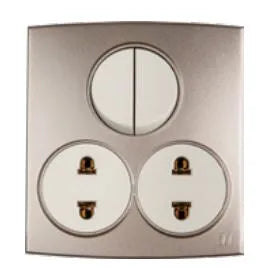 TJ Tux Series 2 Switch + 2 Socket Price in Pakistan