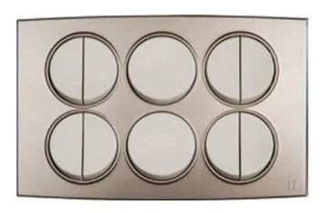 TJ Tux Series 10 Gang Flush Switch Price in Pakistan 