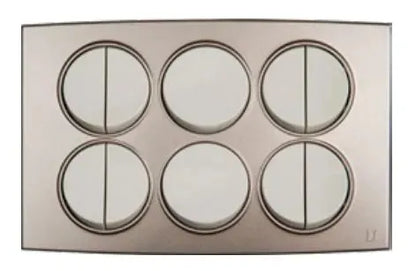 TJ Tux Series 10 Gang Flush Switch Price in Pakistan 