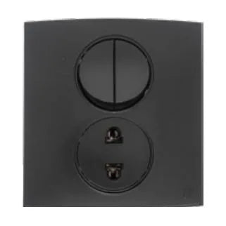 TJ Tux Series 2 Switch + 1 Socket Price in Pakistan 