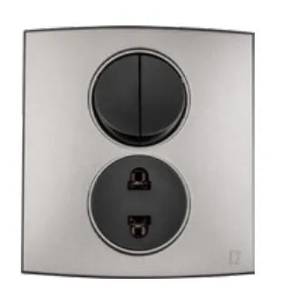 TJ Tux Series 2 Switch + 1 Socket Price in Pakistan 