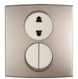 TJ Tux Series 2 Switch + 1 Socket Price in Pakistan 