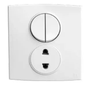 TJ Tux Series 2 Switch + 1 Socket Price in Pakistan 