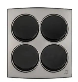 TJ Tux Series 4 Gang Flush Switch Grey Price in Pakistan 