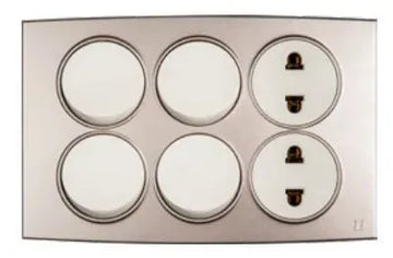 TJ Tux Series 4 Switch + 2 Socket Price in Pakistan