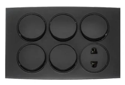 TJ Tux Series 5 Switch + 1 Socket Price in Pakistan 