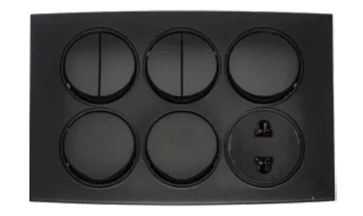 TJ Tux Series 7 Switch + 1 Socket Price in Pakistan 