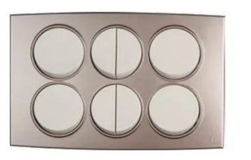 TJ Tux Series 8 Gang Flush Switch Price in Pakistan 
