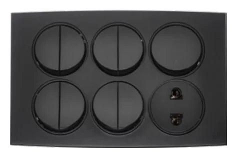 TJ Tux Series 9 Switch + 1 Socket Price in Pakistan 