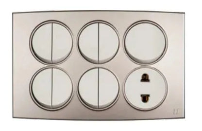 TJ Tux Series 9 Switch + 1 Socket Price in Pakistan 