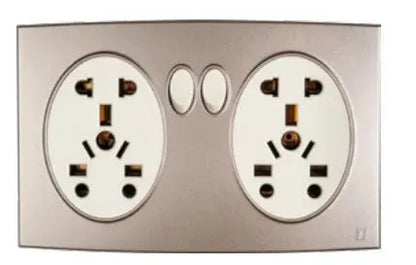TJ Tux Series Twin 5 Pin Multi Socket Price in Pakistan