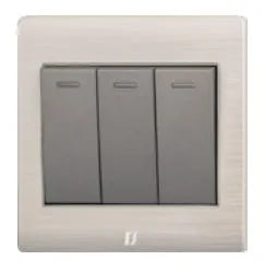 TJ v5 Series 3 Gang Flush Switch Price in Pakistan