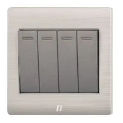 TJ v5 Series 4 Gang Flush Switch Price in Pakistan