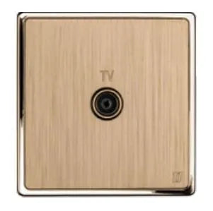 TJ V1 Series 1 Gang TV Co Axial Outlet Price in Pakistan 
