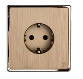 TJ V1 Series 1 gang Euro Socket with Shutter Price in Pakistan Main image