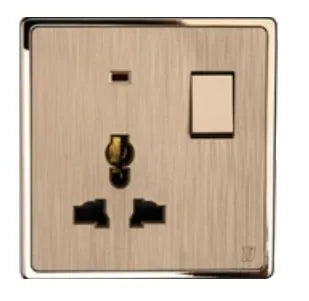 TJ V1 Series 3 Pin Switch Universal Socket Price in Pakistan Main image