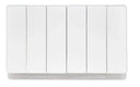 TJ V10 Series 1-8 Gang Light Flush Switch