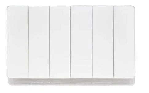 TJ V10 Series 6 Gang Flush Switch Price in Pakistan Main image