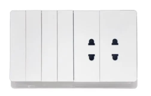 TJ V10 Series 4 Switch + 2 Socket Price in Pakistan