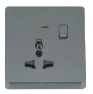 TJ V11 Series 3 Pin Switch Universal Socket Price in Pakistan  Main image