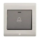 TJ v5 Series 1 Gang Bell Press Switch