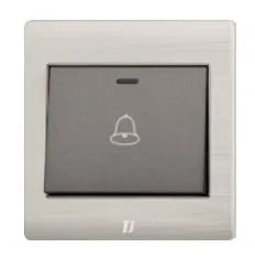 TJ v5 1 Gang Bell Press Switch Price in Pakistan Main image