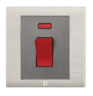 TJ v5 Series 20A Double Pole Switch with Neon Price in Pakistan