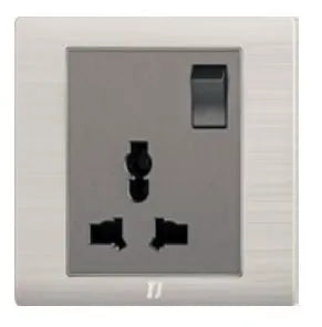 TJ v5 Series 3 Pin Switch Universal Socket Price in Pakistan Main image