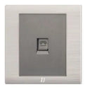 TJ v5 Series 1-2 Gang Telephone Outlet with Shutter