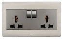 TJ v5 Series Twin 3 Pin Switch Universal Socket