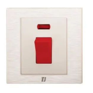 TJ v7 Series Double Pole Switch with Neon Price in Pakistan