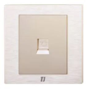 TJ v7 Series 1 Gang Telephone Outlet Price in Pakistan