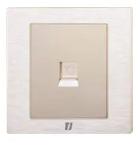 TJ v7 Series 1 Gang Telephone Outlet Price in Pakistan