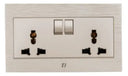 TJ v7 Series Twin 3 Pin Switch Universal Socket