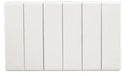TJ V8 Series 1-8 Gang Light Flush Switch