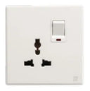 TJ V8 Series 3 Pin Switched Universal Socket