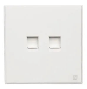 TJ V8 Series 2 Gang Telephone Outlet Price in Pakistan 